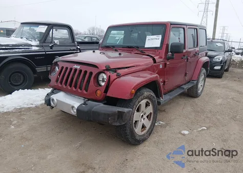 2012 Jeep Wrangler Unlimited Sahara z USA, uszkodzony, nr VIN 1C4BJWEG7CL126034